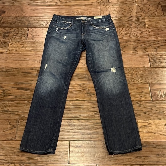 Gap Jeans Limited Edition Sexy Boot Size 31/12 - Picture 1 of 16
